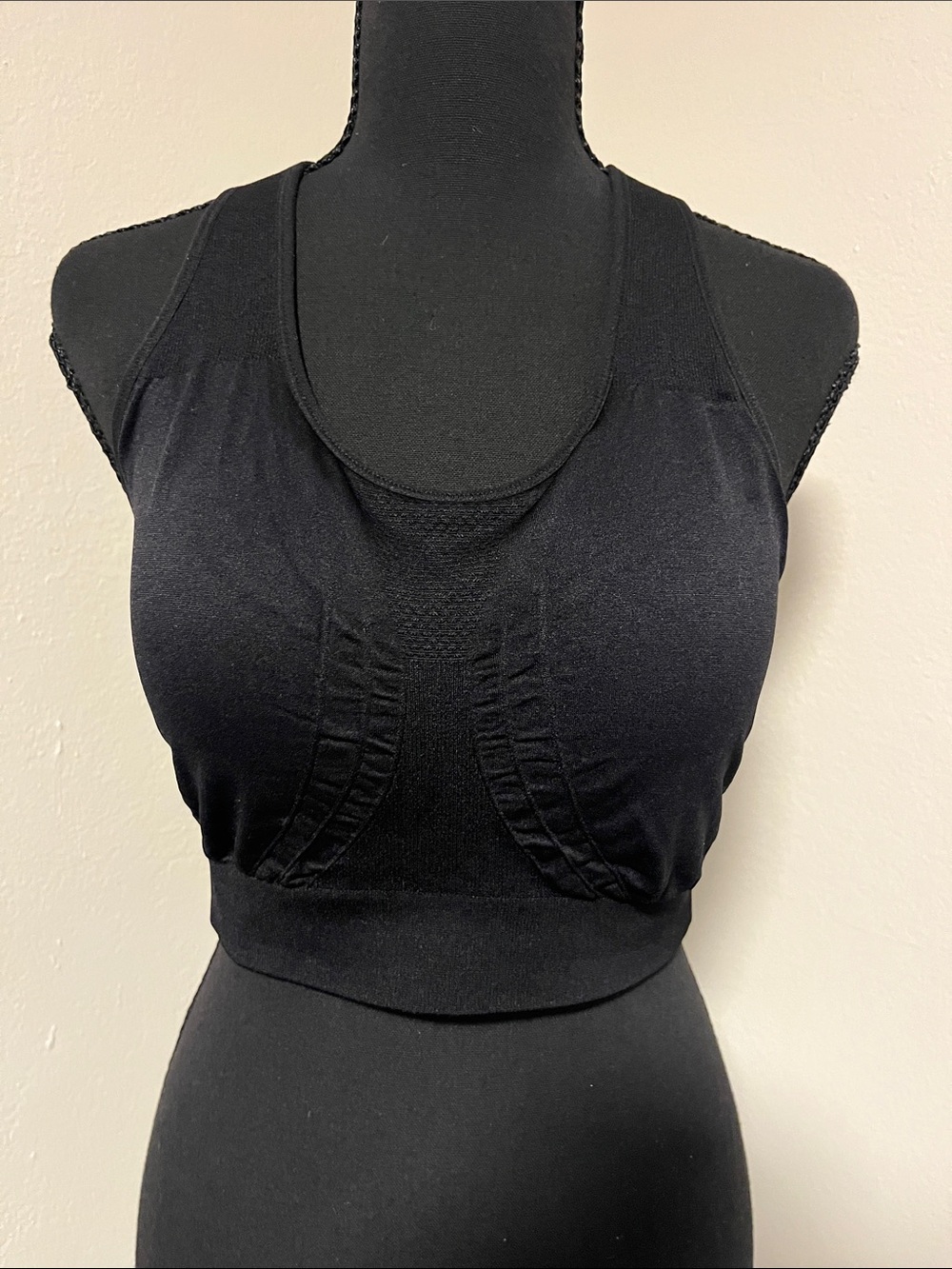 Truekind Black Racerback Bralette Top - Size L